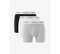 Lacoste 3 Pack Cotton Boxers, Multi, Size M, Men Print