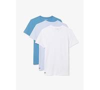 Lacoste 3-Pack Cotton Crew Neck T-Shirts- Multi, Multi, Size Xl, Men Print