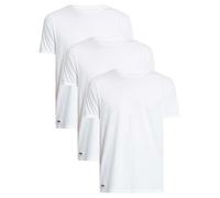 Lacoste Standard Fit 3 Pack T-Shirts - White, White, Size 2Xl, Men White