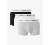 3 Pack Cotton Stretch Trunks White/Grey/Black M