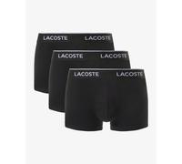 Lacoste Cotton Stretch Trunks, Black, Pack of 3 (UK, Alpha, L, Regular, Regular, Black)