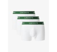 Lacoste 3-Pack of Mens Trunks - White 001 - White 001 - L