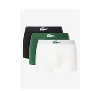 Lacoste 3-Pack Stretch Cotton Crocodile Waist Boxers, Multi, Size M, Men Print