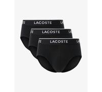 Lacoste 3-Pack Stretch Cotton Mens Briefs - Black 031 - Black 031 - M