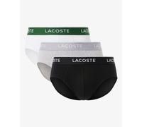 Lacoste Men's 3 Pack Cotton Stretch Briefs, Multicoloured