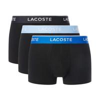 Lacoste 3-Pack Stretch Cotton Trunks Black / Blue / Dark Grey