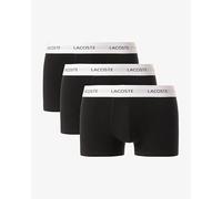 Lacoste 3 pack trunks in black