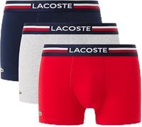 Lacoste 3 pack trunks in multi