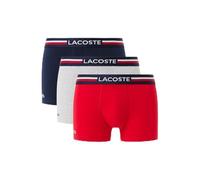 Lacoste 3 pack trunks in multi