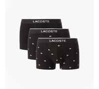 Lacoste 3 Pack Trunks Mens Trunks Black
