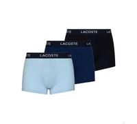 Lacoste 3 Pack Trunks Mens Trunks Navy Blue/Methylene/Creek