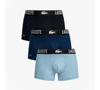 Lacoste 3 Pack Trunks Mens Trunks Navy Blue/Navy Blue/Font - Small