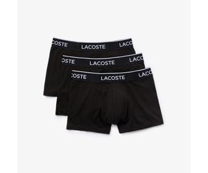 Lacoste 3pack Boxers Trunks Black