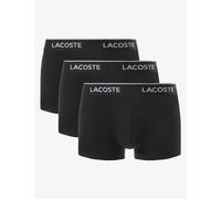 Lacoste 3pk Cotton Rich Trunks Black