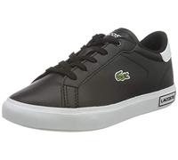 Lacoste Childrens Unisex PowerCourt Junior - Black - Size UK 13 Kids