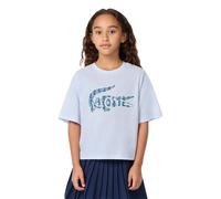 Lacoste 447166 Short Sleeve T-shirt Blue 10 Years Girl