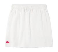 Lacoste Kids Lacoste Girls Terry Knit Skirt in Ivory - Ivory - 12 Yrs