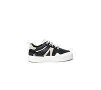 Lacoste 44SFA0112, Women's Court Sneakers, BLK/WHT, 39.5 EU, Blk Wht, 6.5 UK