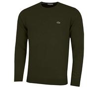 Lacoste - AH0841 Wool Jumper, Soldat/Marine/Farine, 3/M