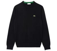 Lacoste AH1985 Cotton Crew Knit - Black - X-Large