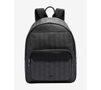 Lacoste Allover Backpack Black Dark Grey