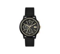 Lacoste Analogue Multifunction Quartz Watch for Men LACOSTE.12.12 Move Collection with Black Silicone Bracelet - 2011469
