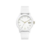 Lacoste Analogue Quartz Watch for Men or Women from The Lacoste.12.12. Collection, Featuring a Stylish Silicone Bracelet with Petit Piqué Texture