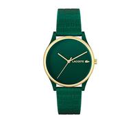 Lacoste Analogue Quartz Watch for Women CROCODELLE Collection with Green Silicone Bracelet - 2001247