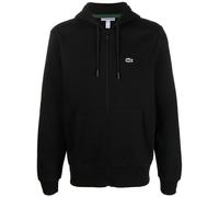 Lacoste appliqué-logo zip-up hoodie - Black 3-4-5-6