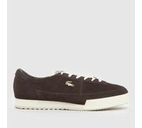 Lacoste Aura Trainers in Dark Brown UK 8 (EU 42)
