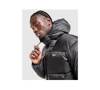 Lacoste Back Crocodile Padded Jacket - Black - Mens 4/M