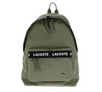 LACOSTE backpack Neocroc Logo-Backpack Tape Kaki