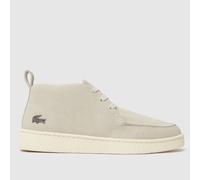 Lacoste Baseshot Chukka Boots in Light Grey UK 8 (EU 42)