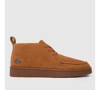 Lacoste Baseshot Chukka Boots in Tan UK 8 (EU 42)