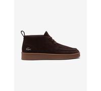 Lacoste Baseshot Chukka Shoes Black Brown - 41