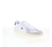 Lacoste Baseshot Pro 125 3 SMA Mens White Leather Lifestyle Trainers Shoes