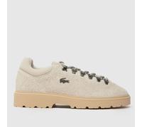 Lacoste Baseshot Winter Trainers in Stone UK 4