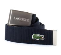 LACOSTE belt Casual Woven Strap W130 Navy Blue
