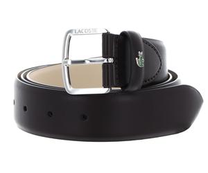 LACOSTE belt Elegance 35 Flat Raw Edge Belt W105 Marron