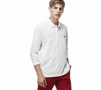 Lacoste Original L.12.12 Mens Long Sleeve Cotton Polo Shirt - White 001 - White 001 - L
