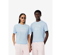 Lacoste Big Logo Ultra-Dry short sleeve T-shirt light blue - XXS