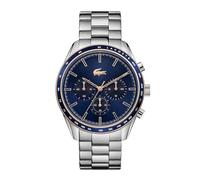 Lacoste Boston Chronograph Watch for Men with Stainless Steel or Leather Strap