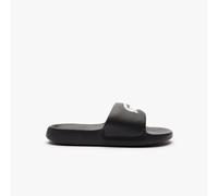 Lacoste Boys Boy's Juniors Serve 1.0 Sliders in Black-White - Size UK 4 Infant