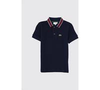 LACOSTE Boy's Cotton Polo Shirt with Contrast Trim and Logo Patch - Size: 4 - male