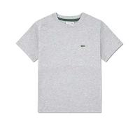 Lacoste Boy's Lcb Core T-Shirt, Silver China Heather, 12 Years