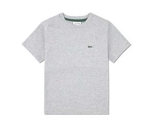 Lacoste Boy's Lcb Core T-Shirt, Silver China Heather, 14 Years