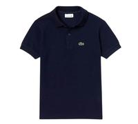 Lacoste Boys Pique Polo Shirt - Navy - 10 Years - Navy - 100% Mixed