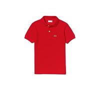 Lacoste Boy's PJ2909 Short Sleeve Polo T-Shirt, Red (Rouge), 6A (Manufacturer size: 6 years)