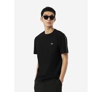 Lacoste Branded Stripe Band Short Sleeve T-Shirt Black - XXL
