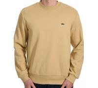 Lacoste Men's Fleece Crew Neck Sweatshirt, Millet, XL